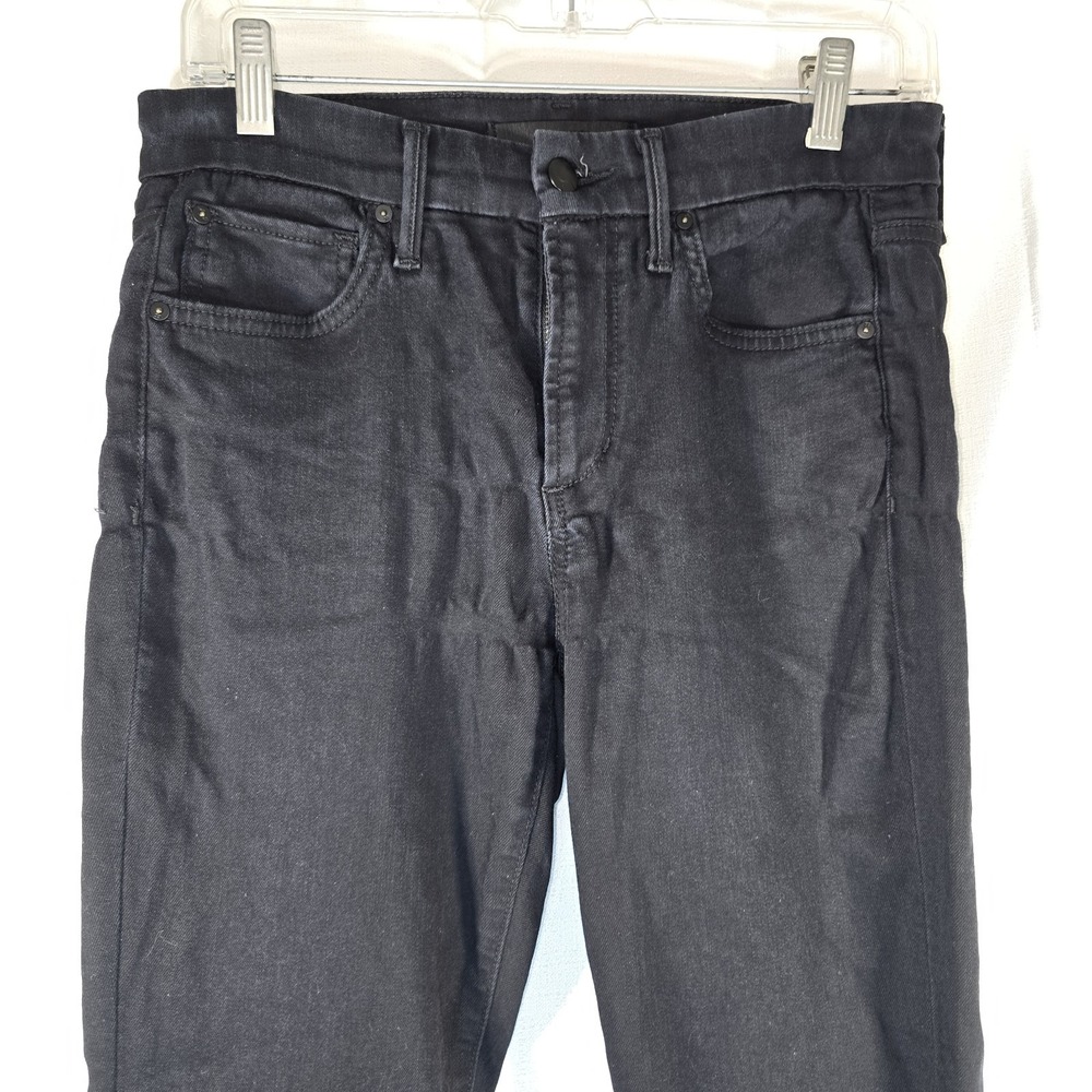 Joes Jeans The Icon Mid Rise Skinny Ankle Flawless‎ Black Size 28